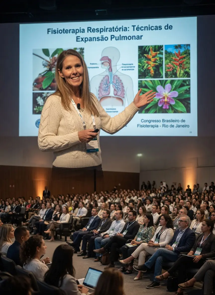 Conférence de Stéphane Otto au Brésil — kinésithérapie respiratoire