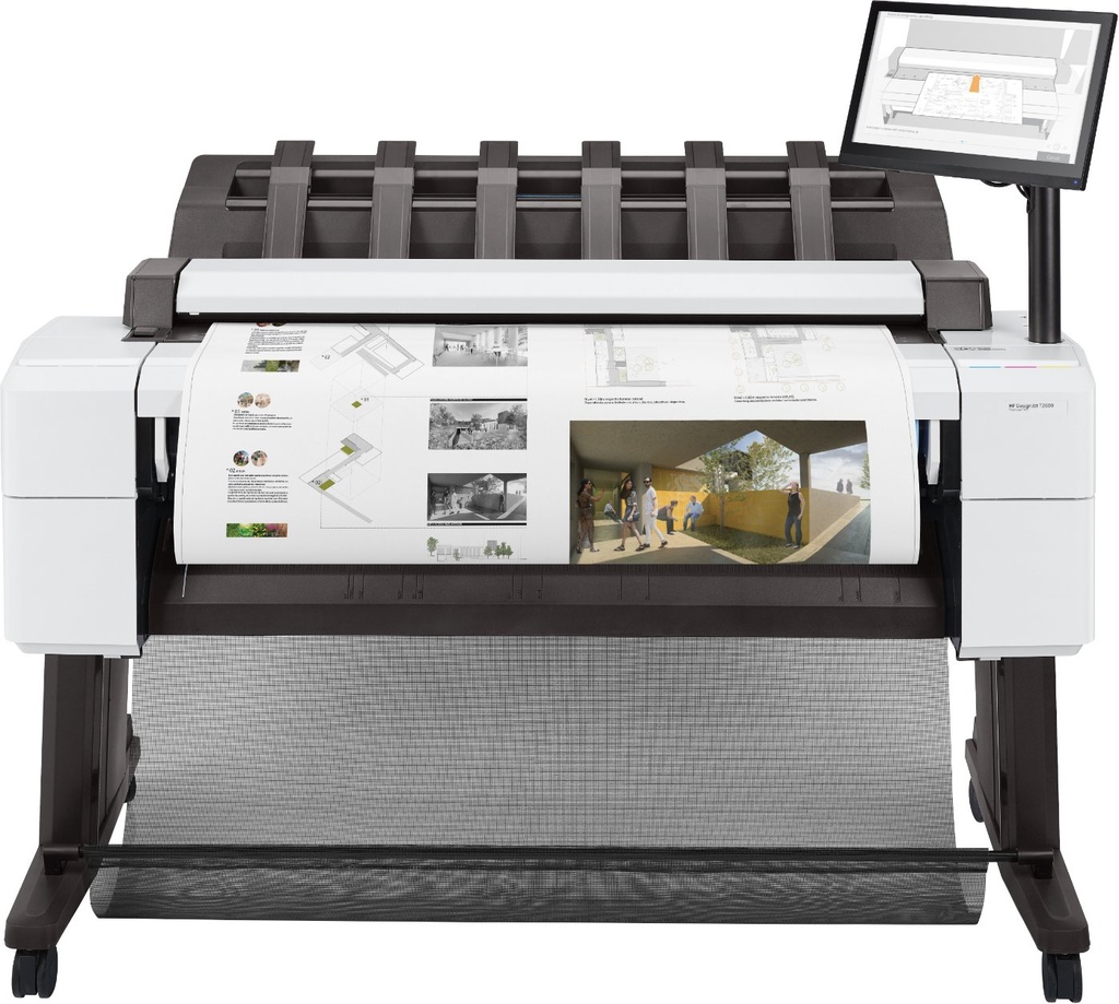 HP DesignJet T2600dr PostScript MFP 36 pouces – vue 4
