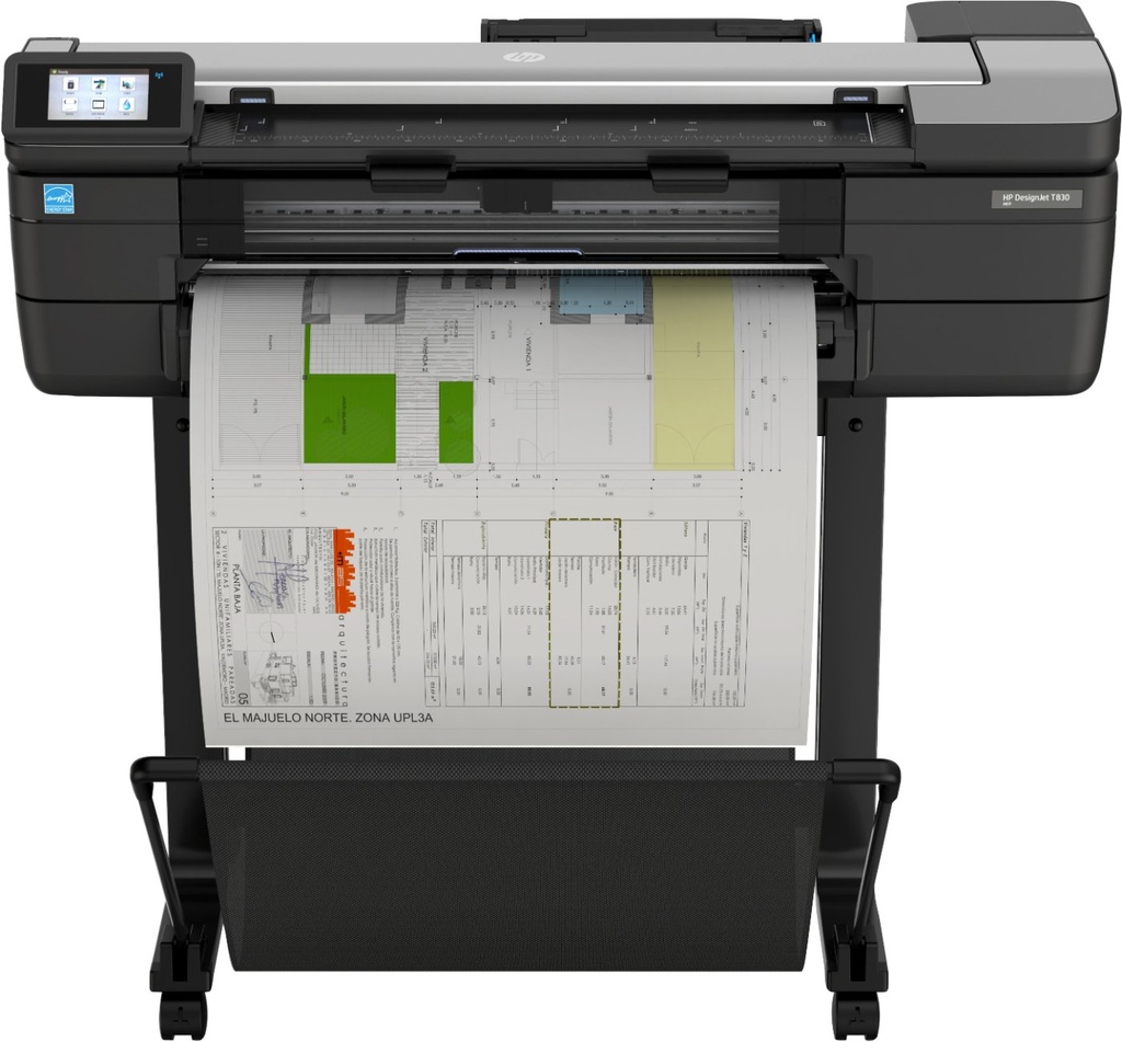 Tireuse de plan HP DesignJet T830 MFP – 24 pouces A1