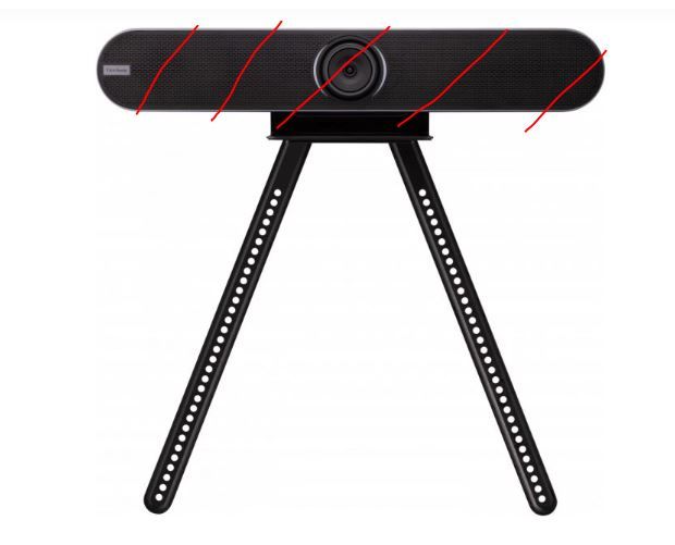 ViewSonic VB-CAM-201 - Caméra pour conférence - couleur - 3840 x 2160 - 4K - audio - USB-C Affichage 16 h/jour Affichage (copie)