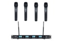 Pack de 4 micros sans fil Sirius Quad R + 4H 823