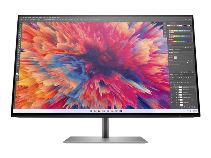 écran HP Z24q G3 - Écran LED - 23.8" - 2560 x 1440 QHD @ 90 Hz - IPS - 400 cd/m² - 1000:1 - HDR400 - 5 ms - HDMI, Displa