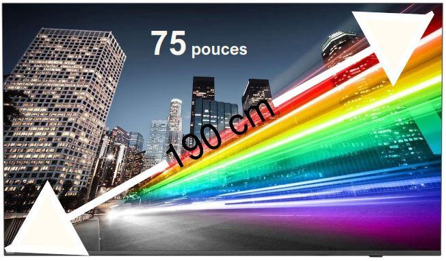 Philips 75BFL2214 - Classe de diagonale 75" B-Line Professional Series TV LCD rétro-éclairée par LED - signalisation num