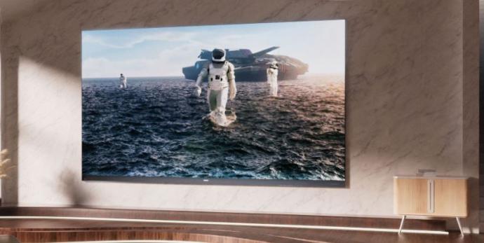 Ecran LED Direct View 163" 4K 3840x2160 500 nits, 4/64GB Android 9, pixelpitch 0,93mm, paysage+portrait, Chip-On-Board R