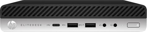 ordinateur / pc fixe ,HP EliteDesk 800 G5 RECONDITIONNé - Mini bureau - Core i5 9500 / 3 GHz - vPro - RAM 16 Go - SSD 256 Go - NVMe, TL