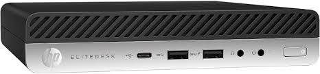ordinateur HP EliteDesk 800 G5 Reconditionné - Mini bureau - Core i7 8700 / 3.2 GHz - vPro - RAM 16 Go - SSD 512 Go - NVMe,