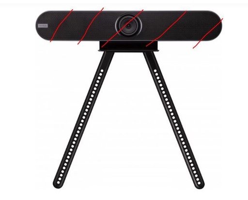 [VB-WMK-002] ViewSonic VB-CAM-201 - Caméra pour conférence - couleur - 3840 x 2160 - 4K - audio - USB-C Affichage 16 h/jour Affichage (copie)